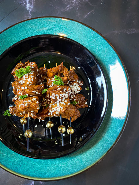 Keto Mini Teriyaki Spiesjes
