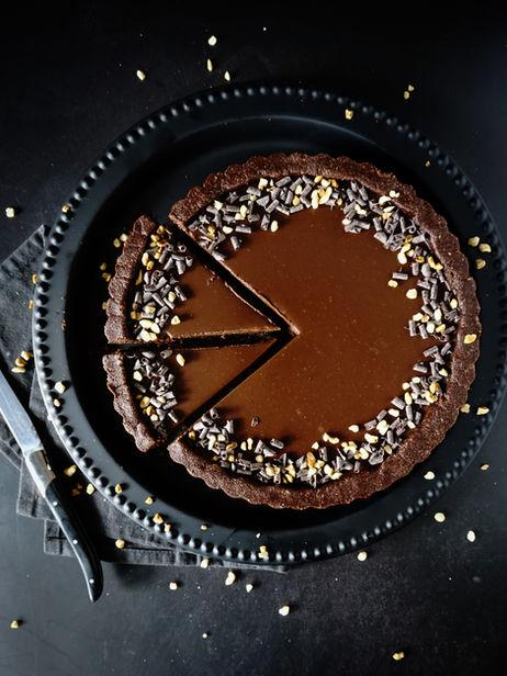 Keto chocolade taart