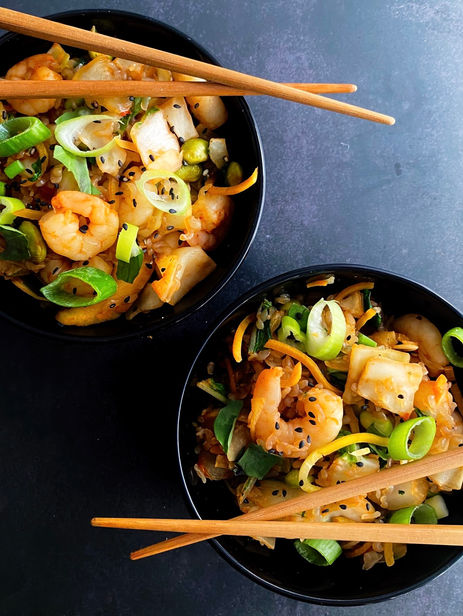 Keto Aziatische Roerbakschotel