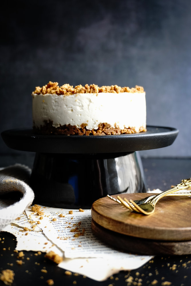 Keto Speculaas Cheesecake met Appel