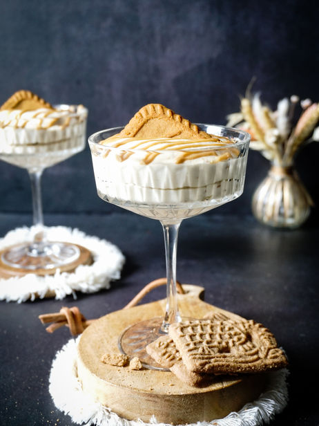 Koolhydraatarme Speculoos Tiramisu mousse