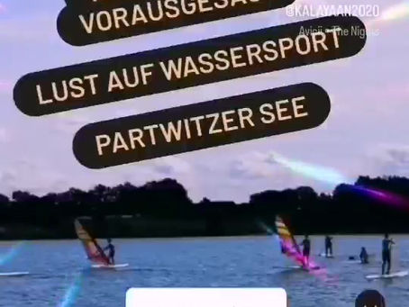 Laut Wetterbericht ab morgen geniales Sommerwochenende am Partwitzer See