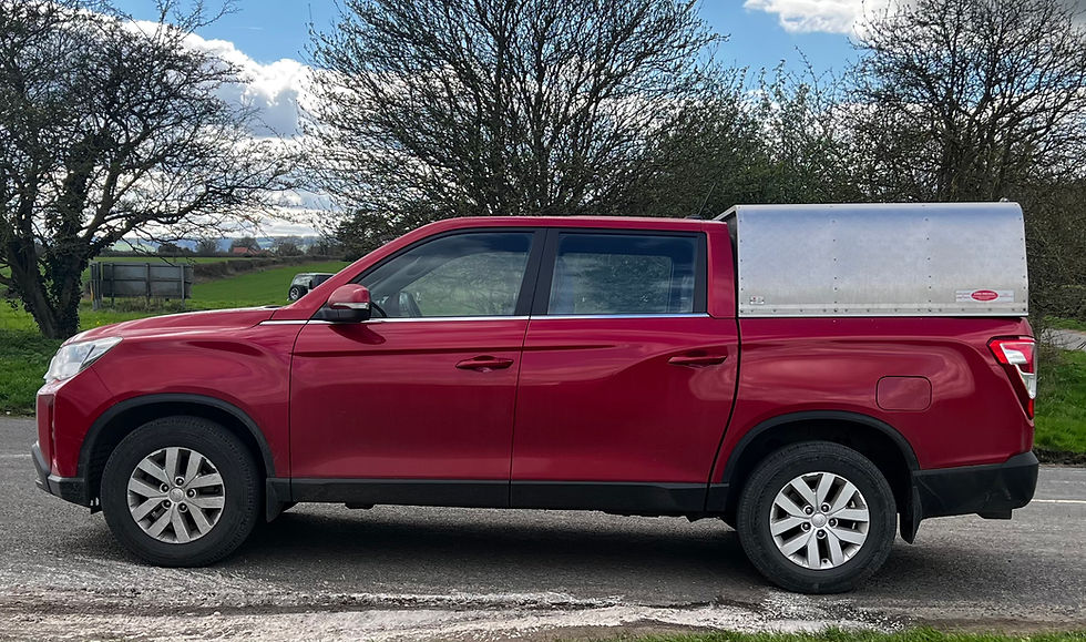 Thumbnail: 2023 73 PLATE SSANGYONG MUSSO 2.2TD EX DOUBLECAB PICKUP