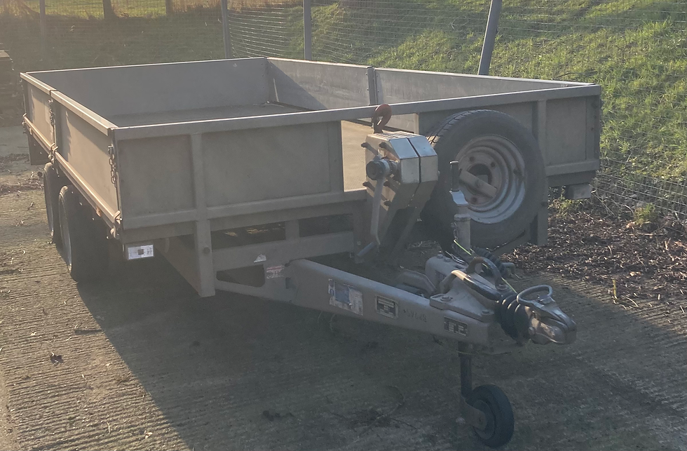 Thumbnail: IFOR WILLIAMS 14ft FLAT BED TRAILER SORRY SOLD