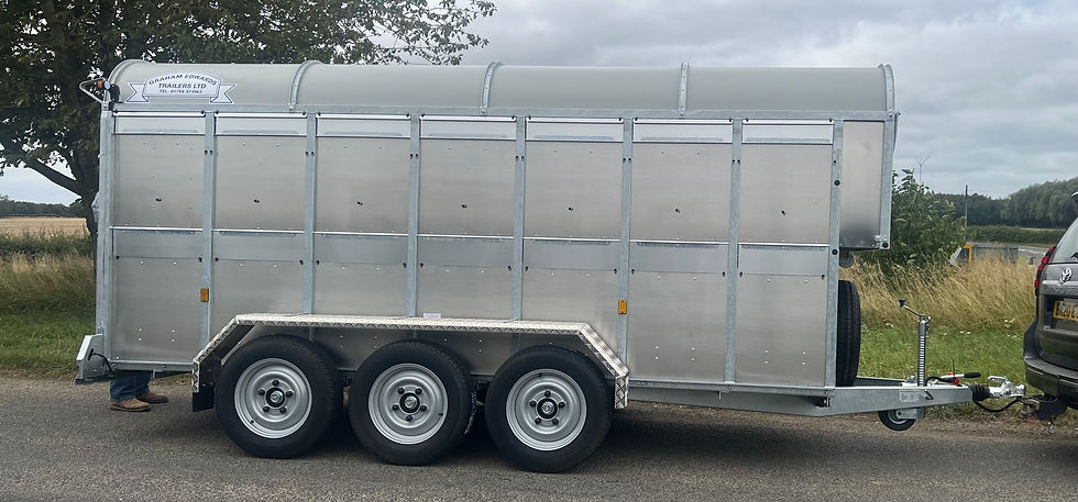 Thumbnail: NEW GRAHAM EDWARDS 14ft CATTLE TRAILER SORRY SOLD