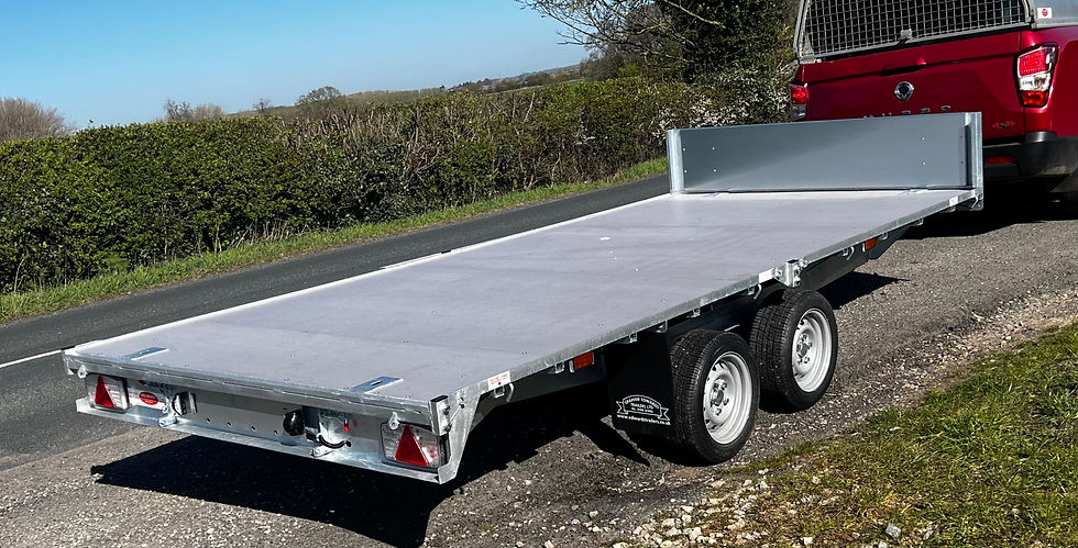 Thumbnail: NEW GRAHAM EDWARDS 14ft FLATBED TRAILER SORRY SOLD