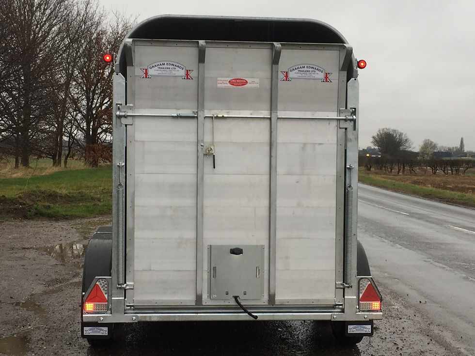 Thumbnail: NEW GRAHAM EDWARDS 10ft CATTLE TRAILER C/w WIND AWAY DECKS SORRY SOLD