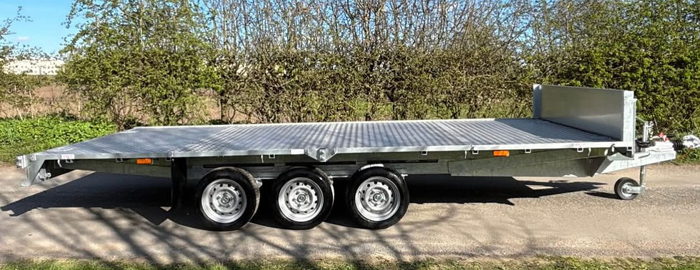 Thumbnail: NEW GRAHAM EDWARDS 16ft TRI AXLE FLAT BED TRAILER - IN STOCK