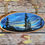 Thumbnail: Miniature Wood Slice Landscape Painting | Forest Silhouette at Dusk