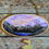 Thumbnail: Hand-Painted Wood Slice Ornament – Mountain Sunset Landscape | Rustic Wall Art
