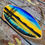 Thumbnail: Miniature Wood Slice Seascape Painting | Ocean Painting on Natural Wood