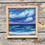 Thumbnail: "Winter Skies" | Seascape Canvas Art | Coastal Painting | 6x6 inches