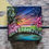 Thumbnail: Miniature Garden Canvas Magnet Painting | 2.5x2.5 inches | Original Art