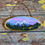 Thumbnail: Hand-Painted Wood Slice Ornament – Snow-Capped Mountain Landscape | Rustic Art