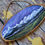 Thumbnail: Miniature Wood Slice Landscape Painting | Snowy Mountains & Wild Grasslands