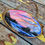 Thumbnail: Hand-Painted Wood Slice Ornament – Coastal Rock Formation at Sunset | Rustic Art