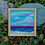 Thumbnail: "Longing" | Seascape Original Canvas Art | Coastal Painting | 6x6