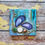 Thumbnail: Seashell Canvas Art | Mussel Shell Painting | 6x6 inches