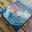Thumbnail: "Fierce" | Ocean Canvas Art | Wave Painting | 6x6 inches