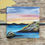 Thumbnail: Miniature Seascape Painting | Magnetic Canvas Original Art | 2.5x2.5 inches