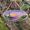 Thumbnail: Miniature Wood Slice Seascape Painting | Original Sunset Painting on Woo
