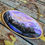 Thumbnail: Hand-Painted Wood Slice Ornament – Mountain Sunset Landscape | Rustic Wall Art