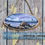 Thumbnail: Miniature Wood Slice Seascape Painting | Rocky Coast & Stormy Sky