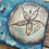Thumbnail: "Sand Dollar" | Seashell Canvas Art | Sand Dollar Painting | 6x6 inches