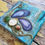 Thumbnail: Seashell Canvas Art | Mussel Shell Painting | 6x6 inches