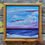 Thumbnail: "Longing" | Seascape Original Canvas Art | Coastal Painting | 6x6
