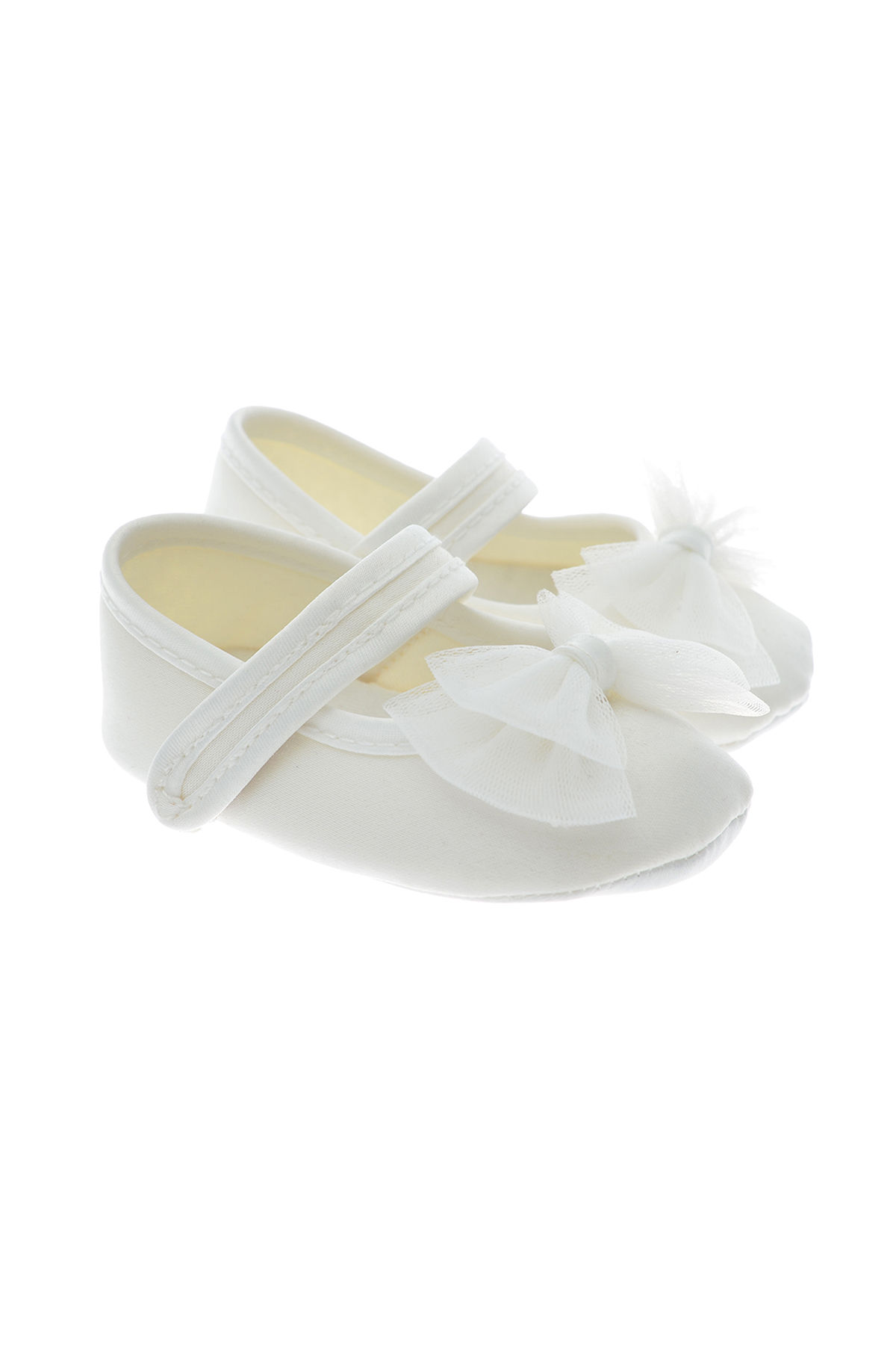 FreeSure 201110 Ekru Kız Bebek Ayak Anatomisine Uygun Kaymaz Ayakkabı