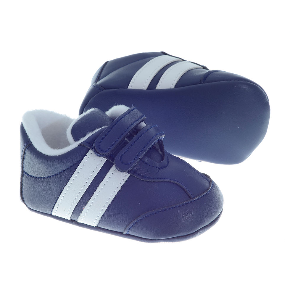 Thumbnail: FreeSure 912550 Lacivert Erkek Bebek Ayak Anatomisine Uygun Kaymaz Ayakkabı