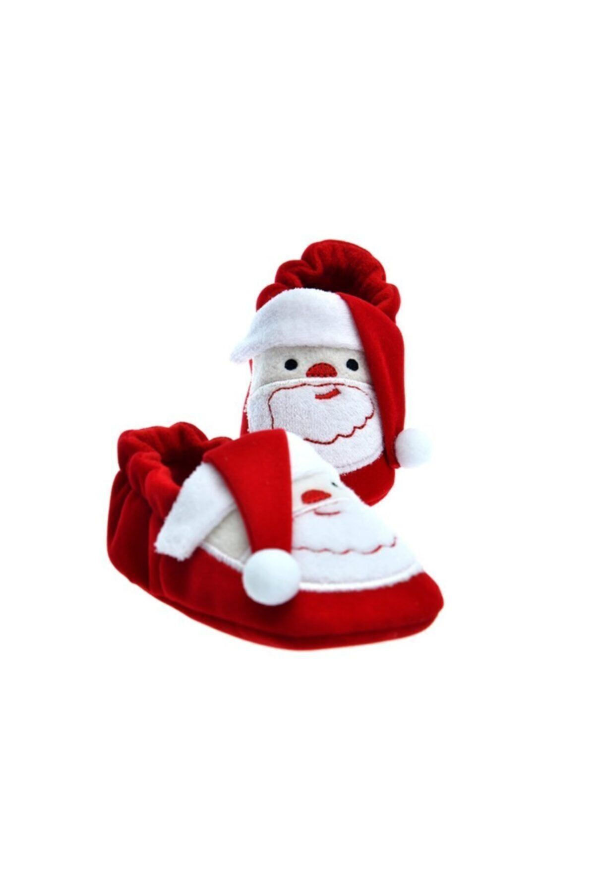 FreeSure 912695 Kırmızı Kız-Erkek Bebek Ayak Anatomisine Uygun Kaymaz Ayakkabı