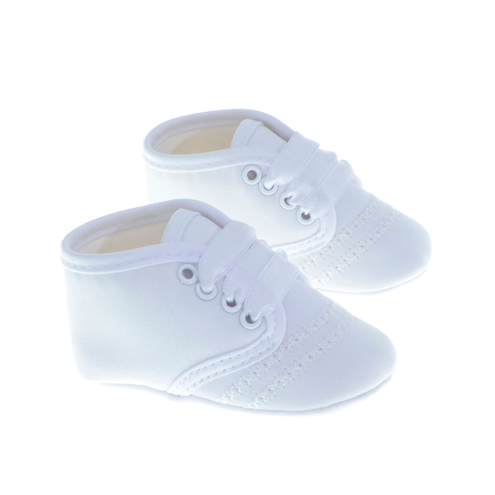 FreeSure 231526 Beyaz Erkek Bebek Ayak Anatomisine Uygun Kaymaz Ayakkabı