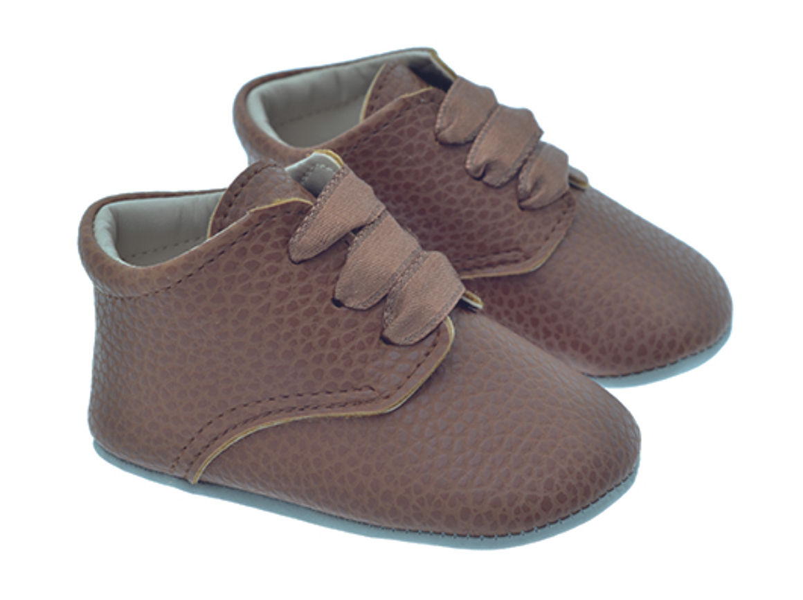 FreeSure 211816 Kahverengi Erkek Bebek Ayak Anatomisine Uygun Kaymaz Ayakkabı