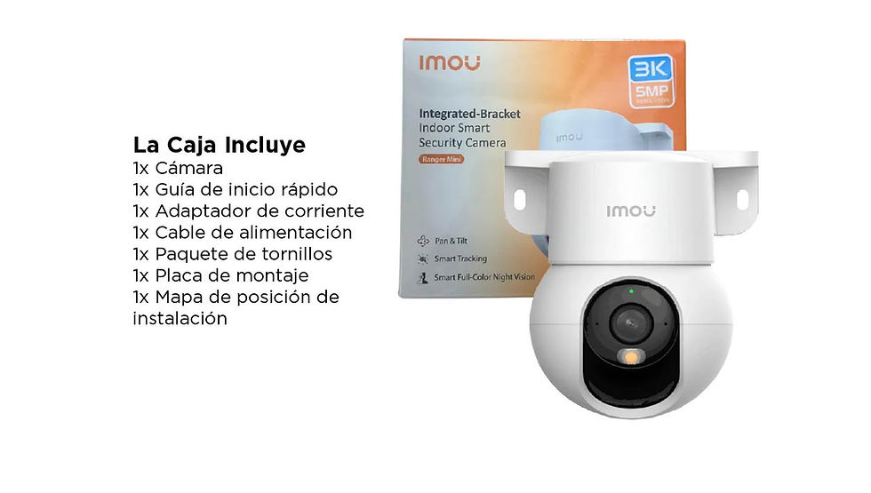 Miniatura: Camara de Seguridad Interior Imou Ranger Wifi 5mp 3K con IA