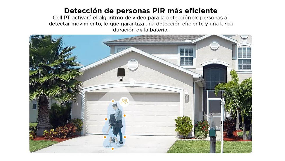 Miniatura: Camara de Seguridad Exterior Cell PT 2k Cona Panel Solar