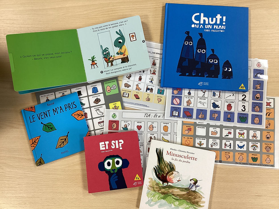 Exemples de livres et TLA