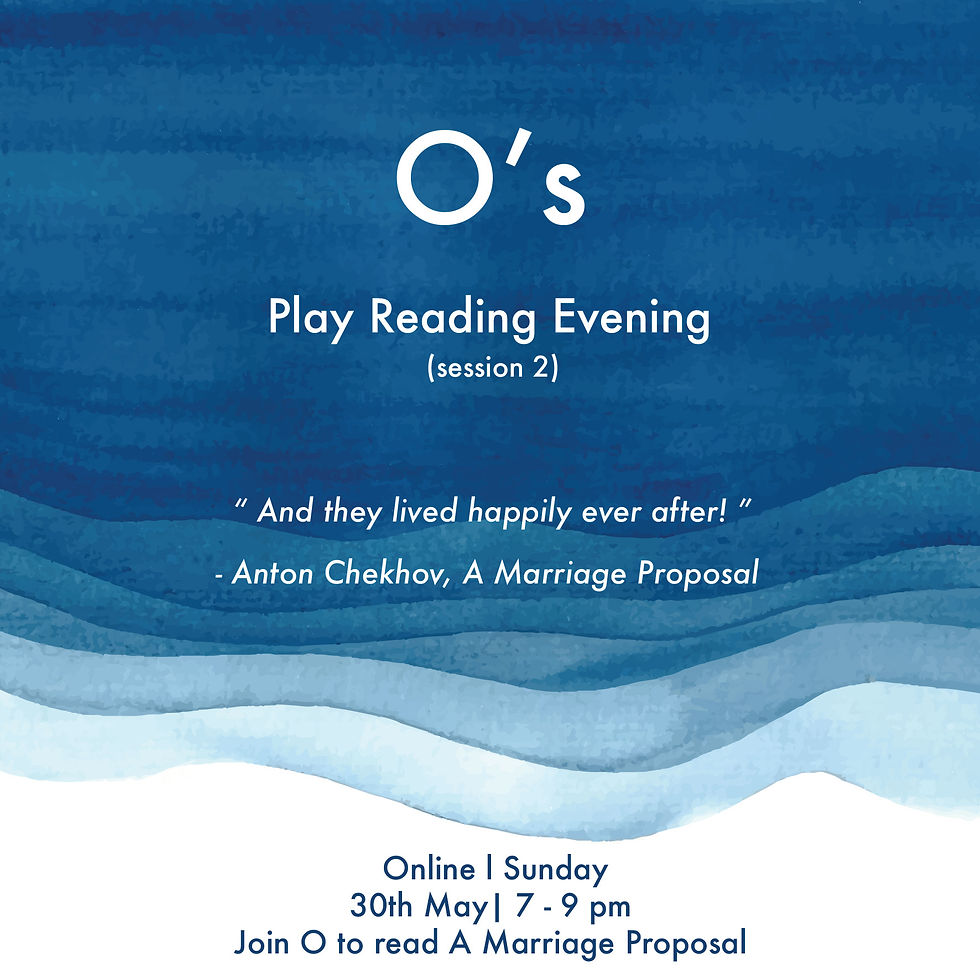 O's Play Reading Evening