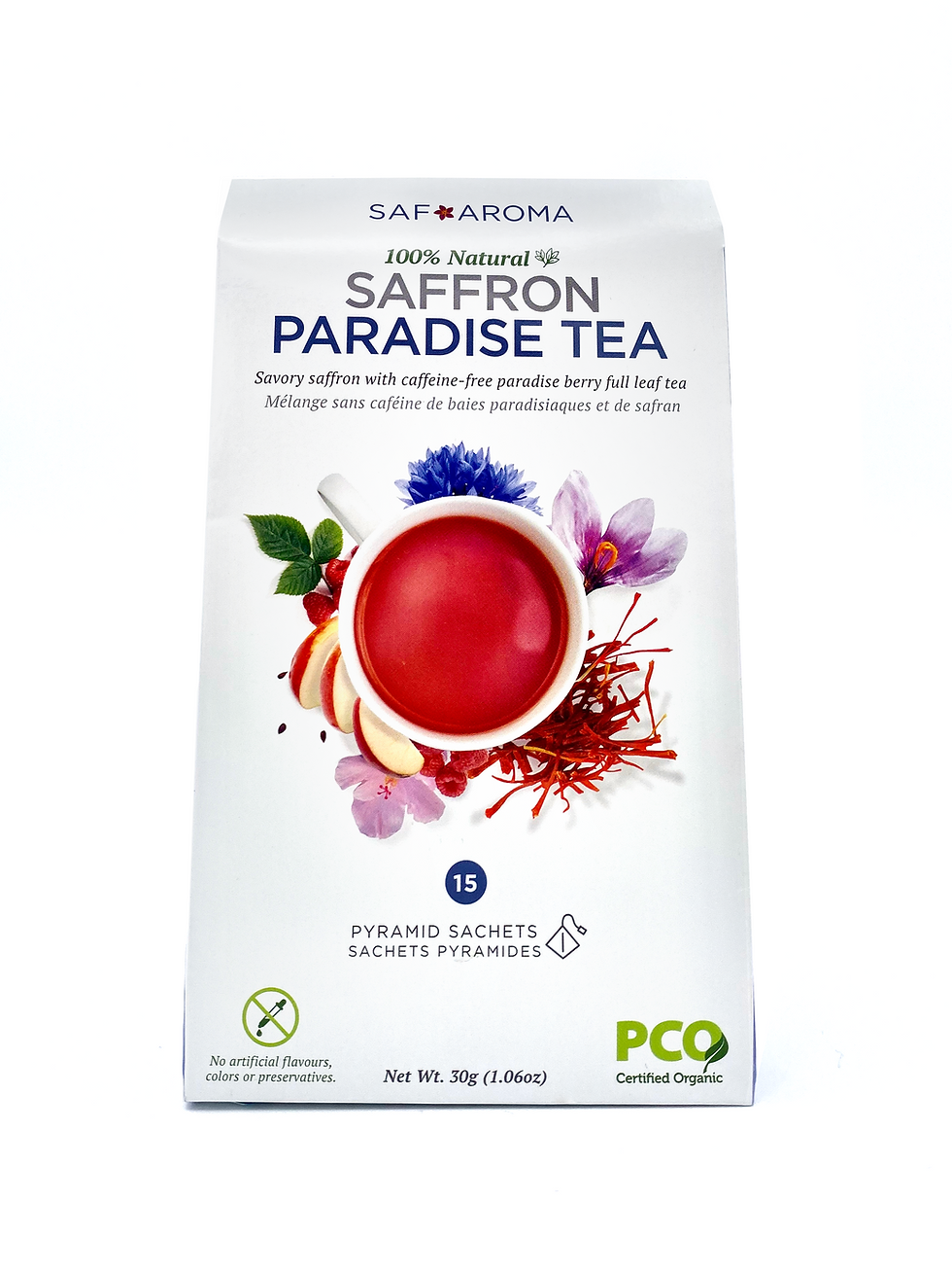 Thumbnail: Saffron Paradise Tea | Certified Organic