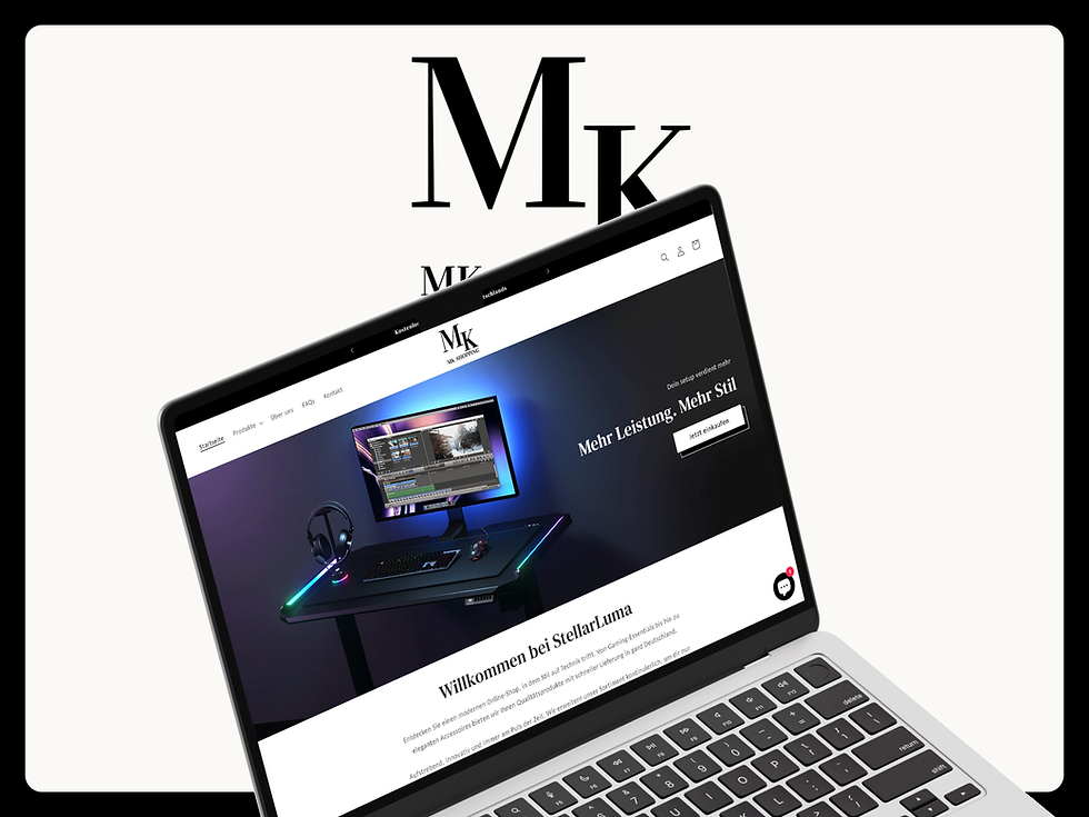 MK Shopping Website Thumbnail