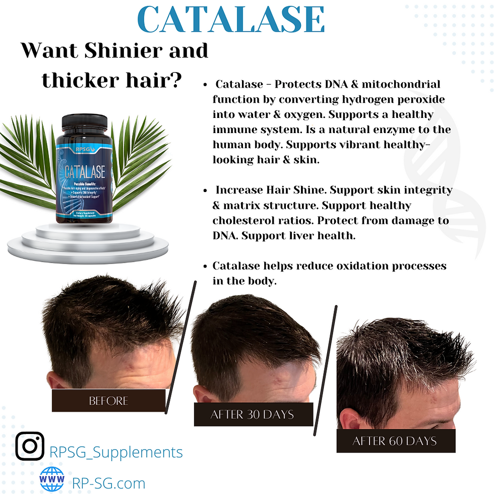 Thumbnail: Pure Catalase 15,000 CATu (600mg) Supplement Antioxidant to Neutralize Hydrogen