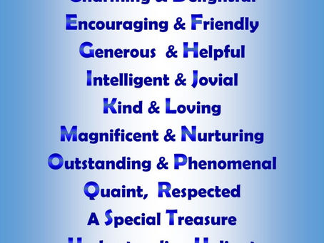 To My Original Copy Officer Captain Family Here is a poem of what you remind me of your best