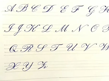 What is in a letter, words, but written is so much better than printing Lets learn the Alphabet