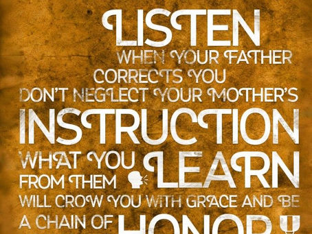 Proverbs Chapter One