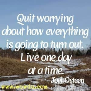 Spiritual Affirmation -- Joel Osteen