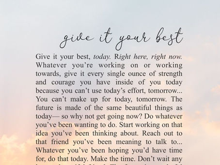 Free Verse Motivational