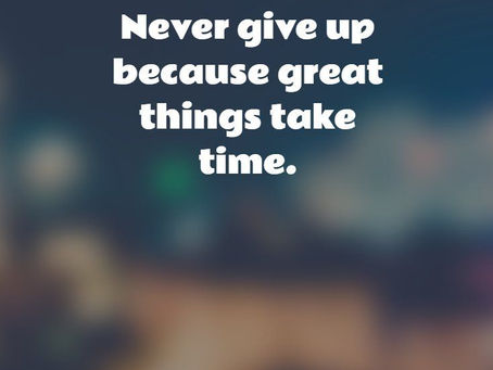 Self Motivation