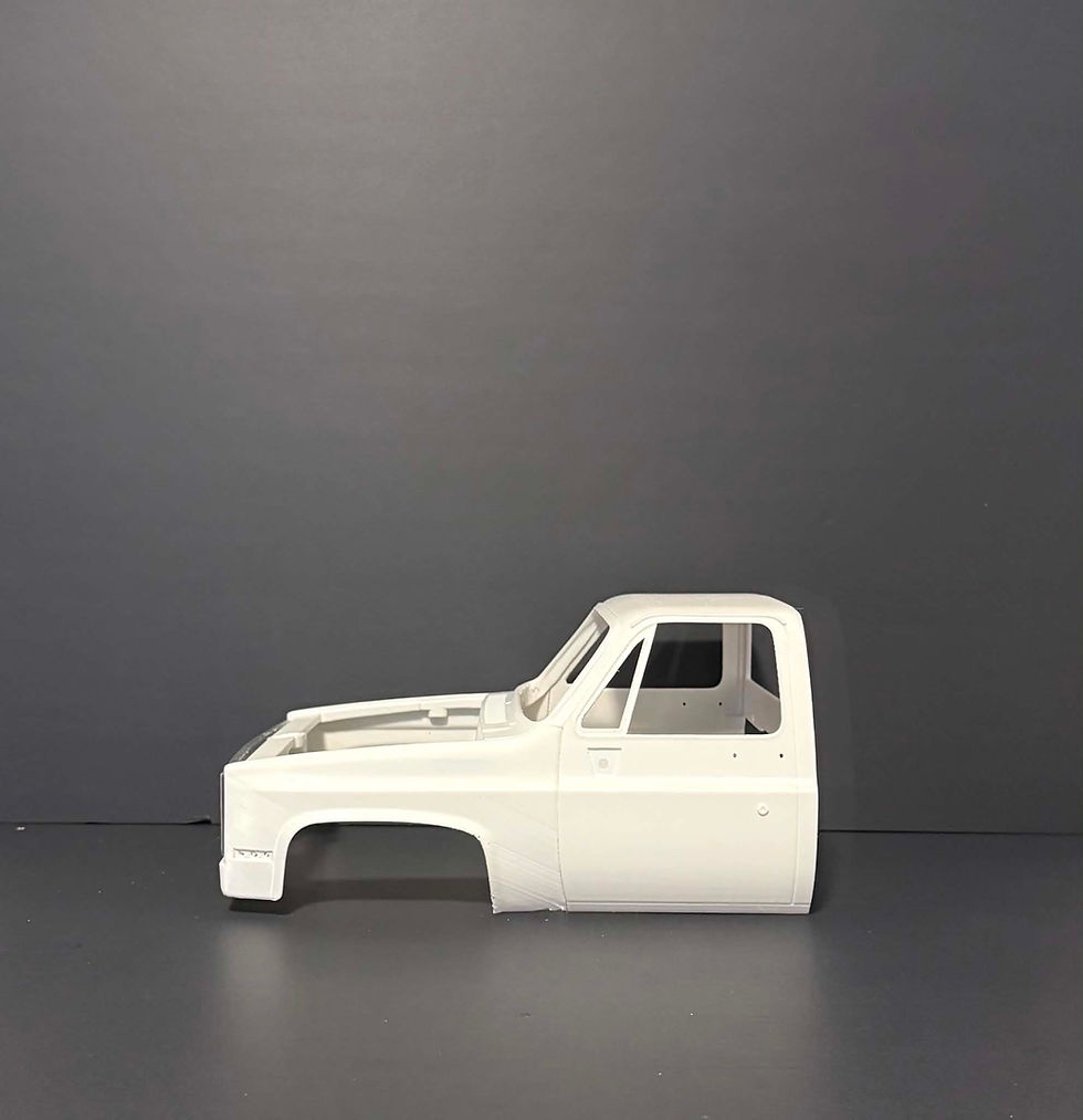 Thumbnail: 1981-91 square body v2 single cab square body cab 1/10 for rc