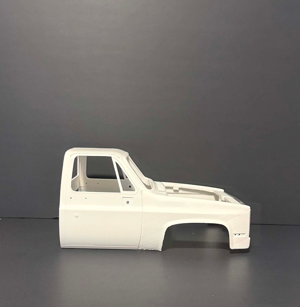 Thumbnail: 1981-91 square body v2 single cab square body cab 1/10 for rc